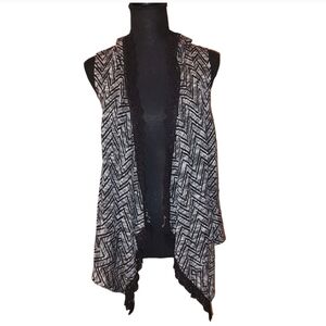 Anthropologie vest with hood